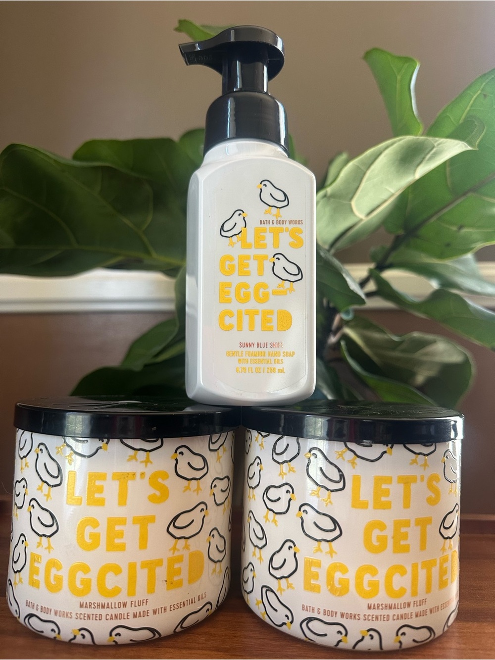 Bath & Body Works Lets Get Eggcited Marshmallow Fluff set